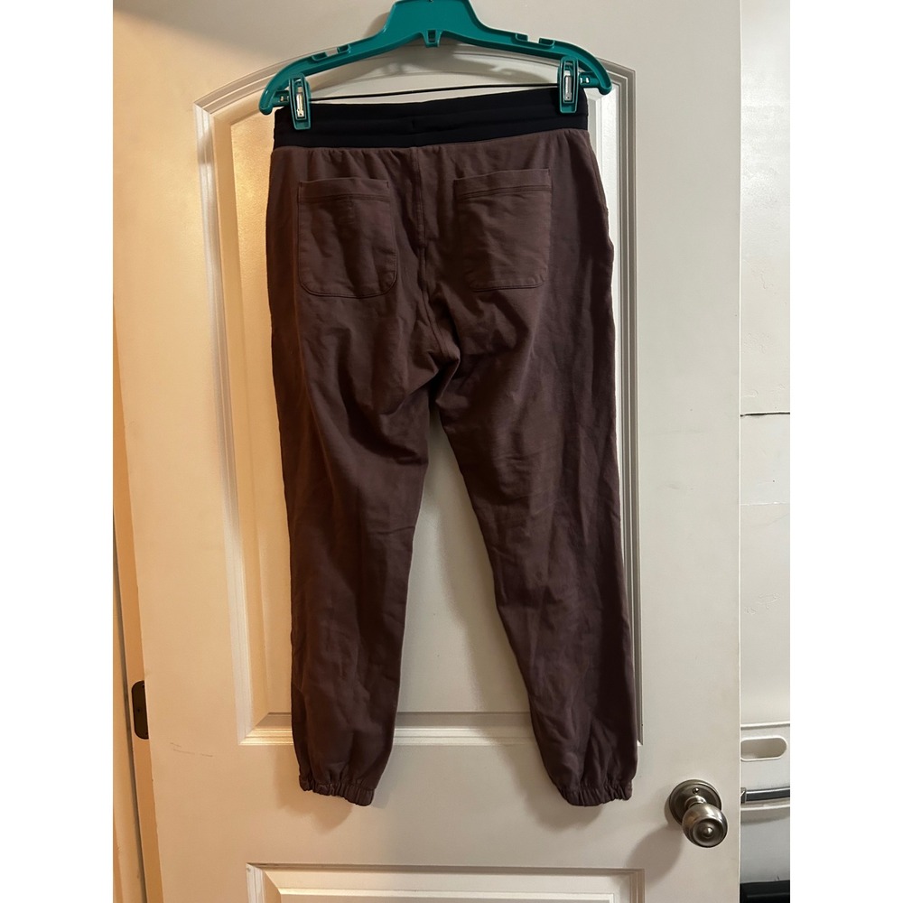 Vuori Performance Jogger Pants Womens Dusty Plum Black Waistband Drawstring - Picture 6 of 10